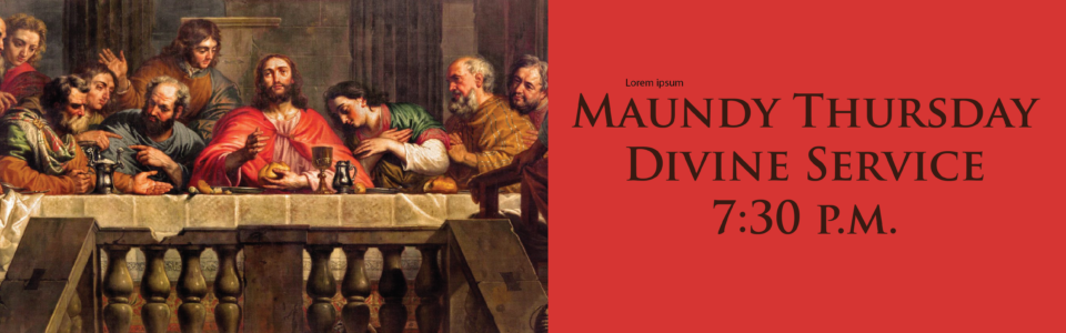 maundy thurs 730